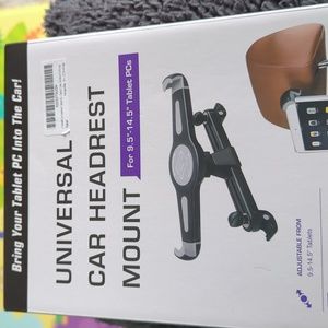 Universal car headrest mount